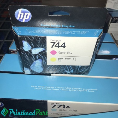 HP 744 Magenta/Yellow DesignJet Printhead, F9J87A